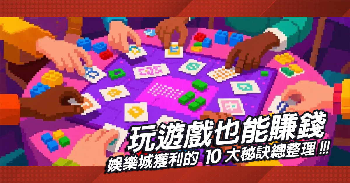 玩遊戲也能賺錢？娛樂城獲利的10大秘訣總...